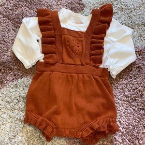 Cat & jack set never worn size 3-6m